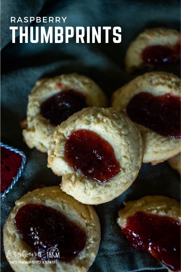 Raspberry Thumbprint Cookies are a delicious cookie that’s especially fun to make. Packed with color and flavor, they are an instant hit.
