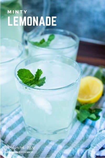 How to make Mint Lemonade