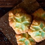 almond spritz cookies with sugar sprinkles