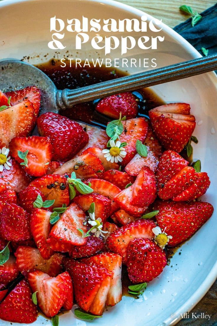 Balsamic strawberries are perfect for your sweet tooth. If you've never tried this style of macerated strawberries before, you're in for a treat!