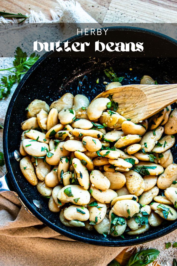 If you're looking for a way to jazz up a salad or switch up your side dishes, you have to try butter beans with herbs. My butter bean recipe is a mouth-watering flavor explosion, thanks to the addition of lemon and wonderful fragrant herbs. Trust me; your taste buds will thank you!