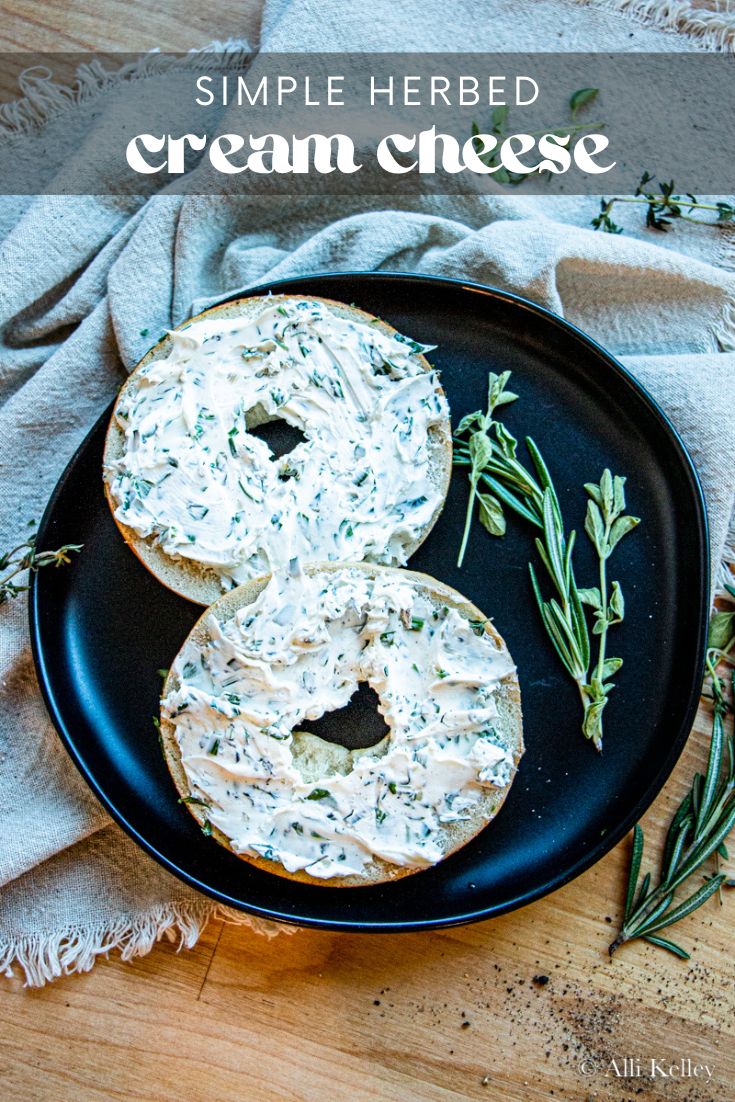 Whether you're looking for a new way to enjoy your morning bagel or want to take your party spread to the next level, this herb cream cheese is the perfect addition! Made with just a few simple ingredients, it's packed with flavor, and your family will love it!