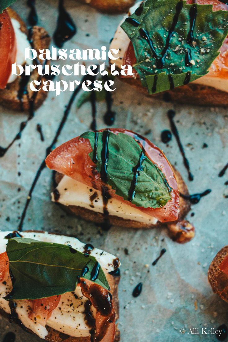 Fresh tomatoes, mozzarella, and basil combine perfectly to create my delicious bruschetta Caprese! With a mouthwatering balsamic glaze, this Caprese bruschetta dish will tantalize your taste buds and leave you wanting more.