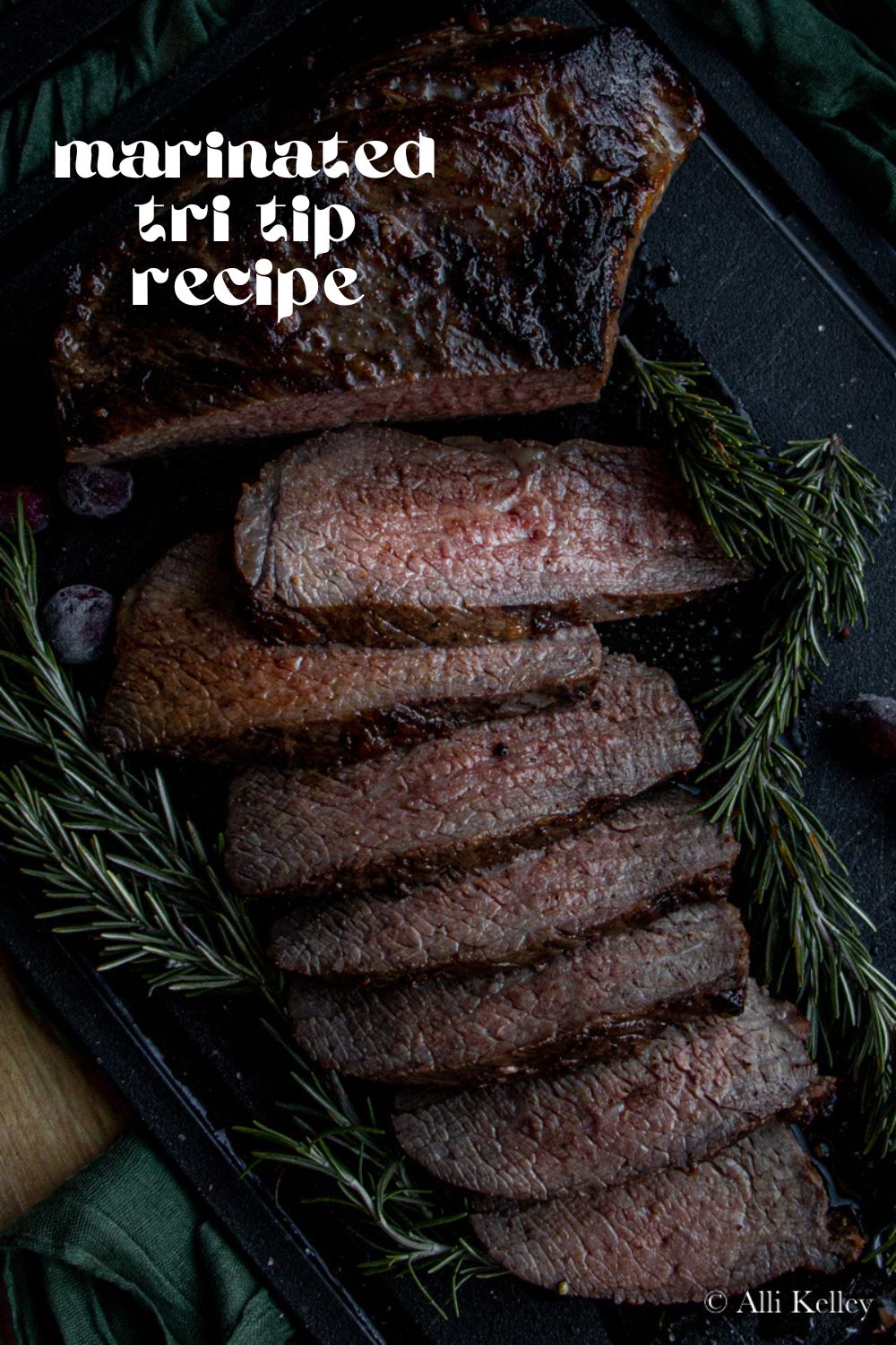 My tri tip recipe is a guaranteed crowd-pleaser! This succulent cut of beef is seasoned with my special tri tip marinade to ensure you get a juicy, flavorful bite every time. With the outside perfectly browned and the inside wonderfully tender, your tri tip roast will be the star of any dinner table!