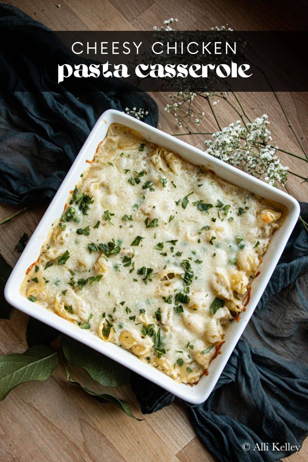 Creamy, cheesy chicken pasta casserole is one of those comforting dishes everyone will love. It's easy to make, requires minimal ingredients, and packs tons of flavor! This dish perfectly combines protein-packed chicken and hearty pasta in a creamy sauce - ideal for a cozy weeknight dinner.