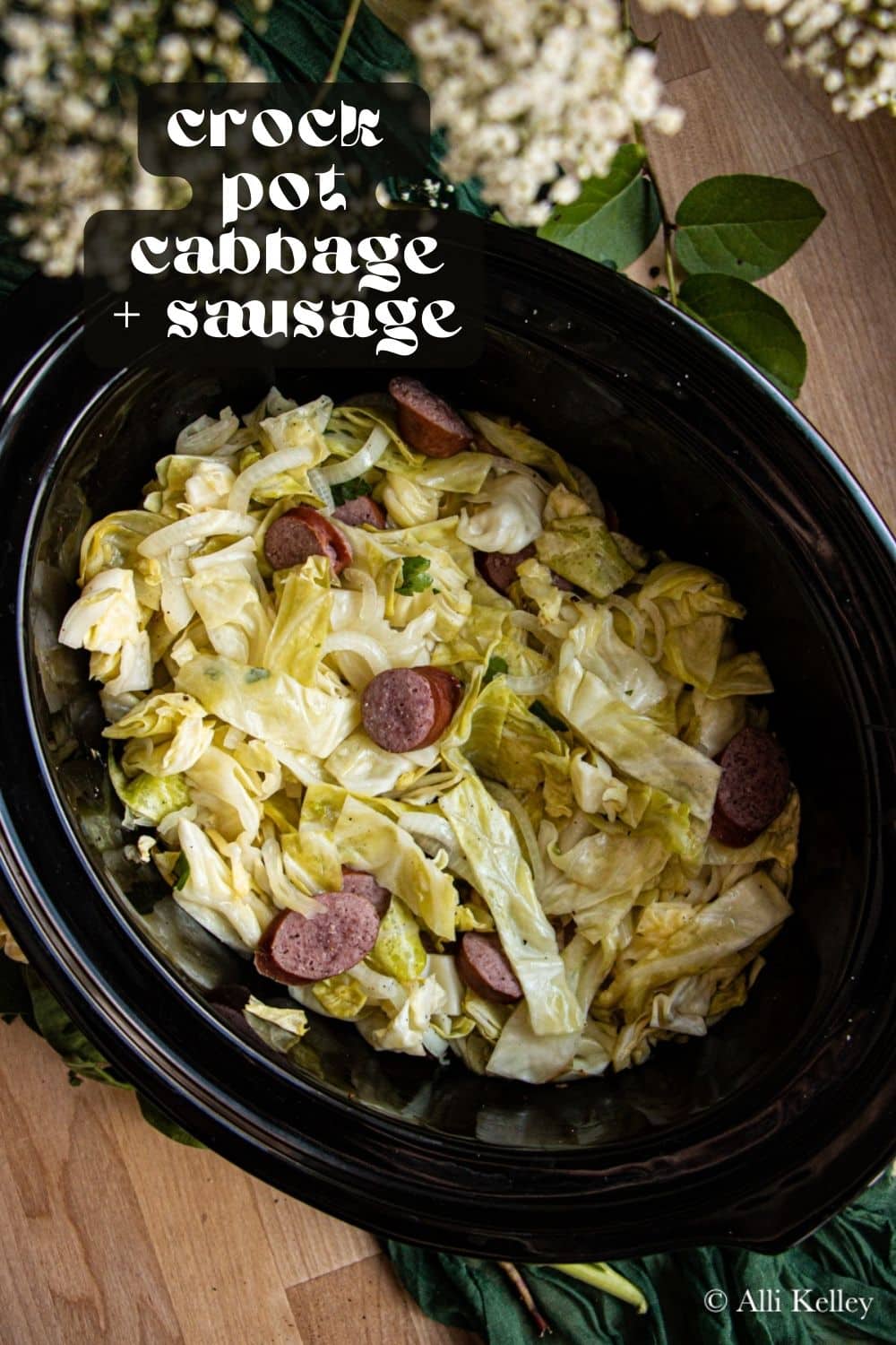 Crockpot cabbage and sausage is a budget-friendly dish that's packed with tons of flavor! It's an ideal addition to any weeknight dinner and requires minimal effort to prepare. With just a few simple ingredients, you can easily whip up this delicious meal in your slow cooker - comfort food at its best!