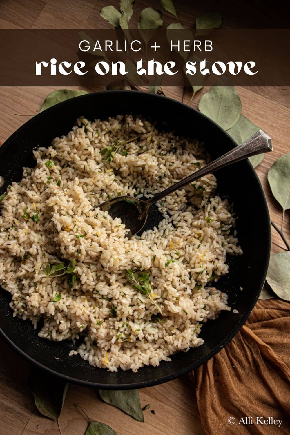 Garlic and herb rice is the perfect side dish for any occasion! The tasty combination of fragrant herbs, garlic, butter, and rice will add a delicious burst of flavor to your meal times. Ready in no time at all, this easy-to-make recipe will soon be your go-to side dish.
