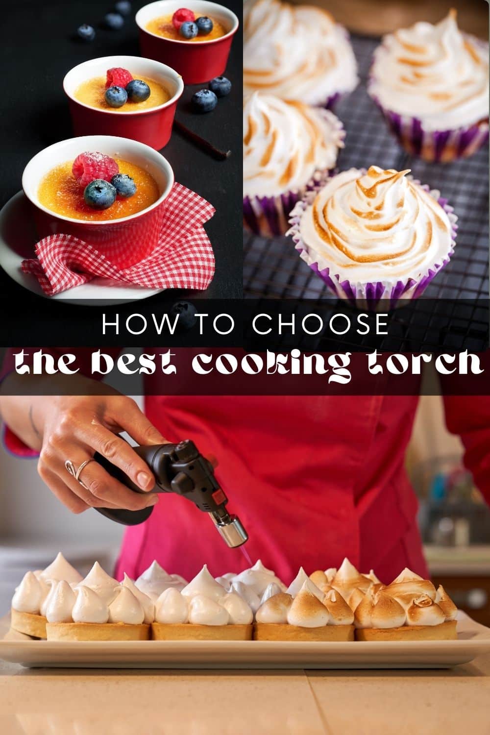What do crème brûlée, baked Alaska and succulent sous vide steak have in common? They're all delicious foods that can be made even more delectable with the right kitchen torch! Now, don't get intimidated – a cooking torch is not just for professional chefs. It's a versatile tool that any home chef can use to up their cooking game.