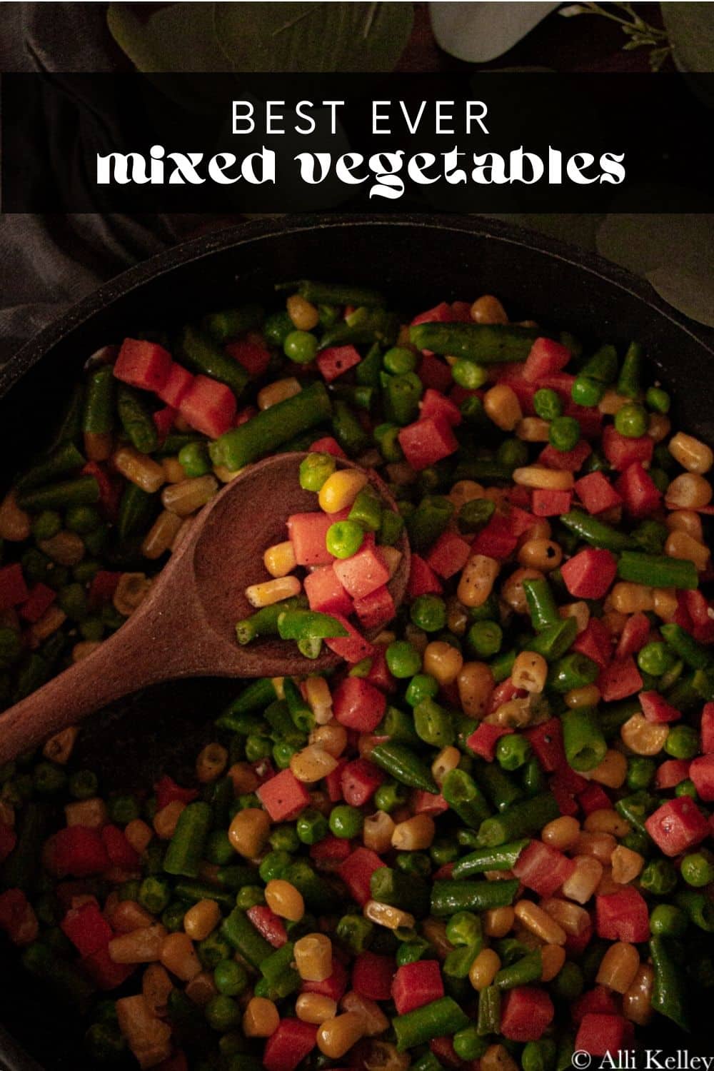 Take your frozen mixed vegetables to the next level with this simple recipe! Perfectly seasoned, full of flavor, and never soggy, you won’t go back to plain frozen vegetables again. No extra steps or special ingredients required!